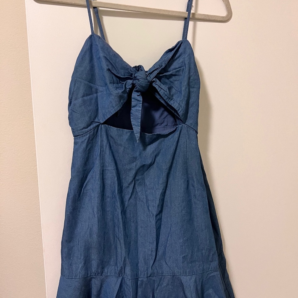 Denim dress